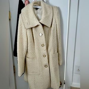 Wool blend coat